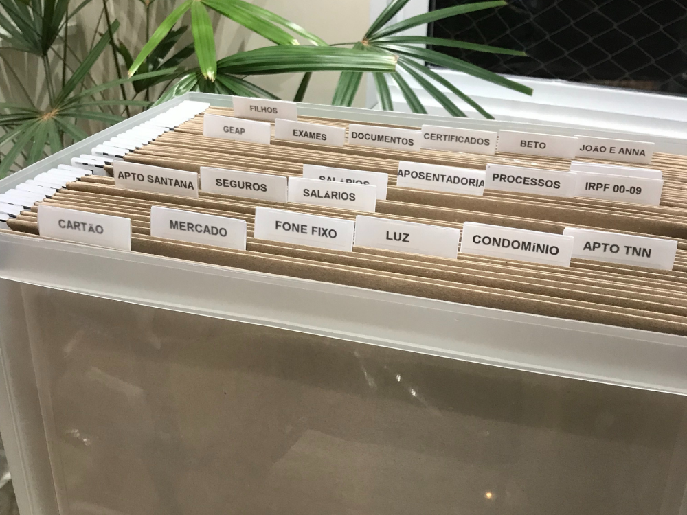 Organização de documentos pessoais: um passo a passo